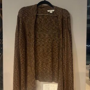 Coldwater Creek Women's Multi Brown Cardigan